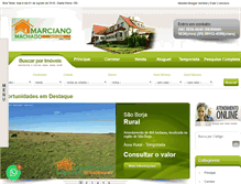 Tablet Screenshot of marcianomachado.com